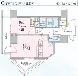 代田橋駅 徒歩5分 3階の物件間取画像